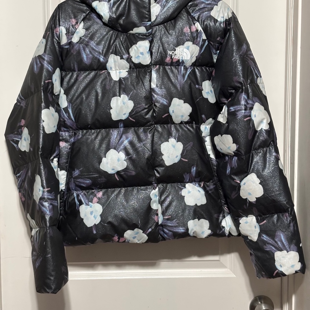 The North Face Girl's North Down Hooded Jacket New With Tags